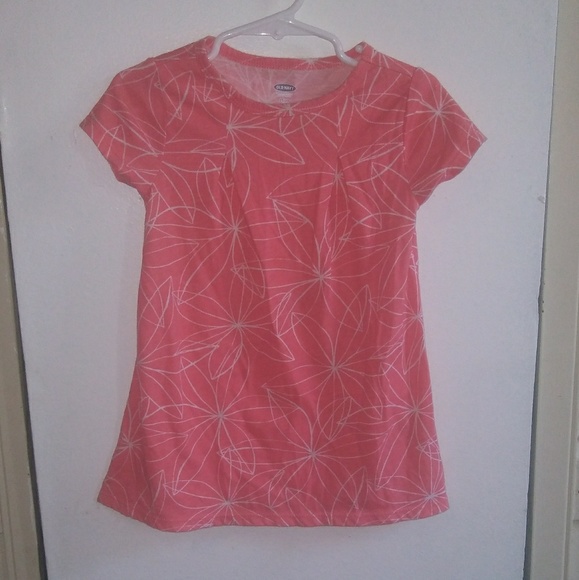 Old Navy Coral White Flower Dress 2T - Picture 2 of 5